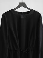GIVENCHY BLACK " HI FORMAL "  LS T-SHIRT