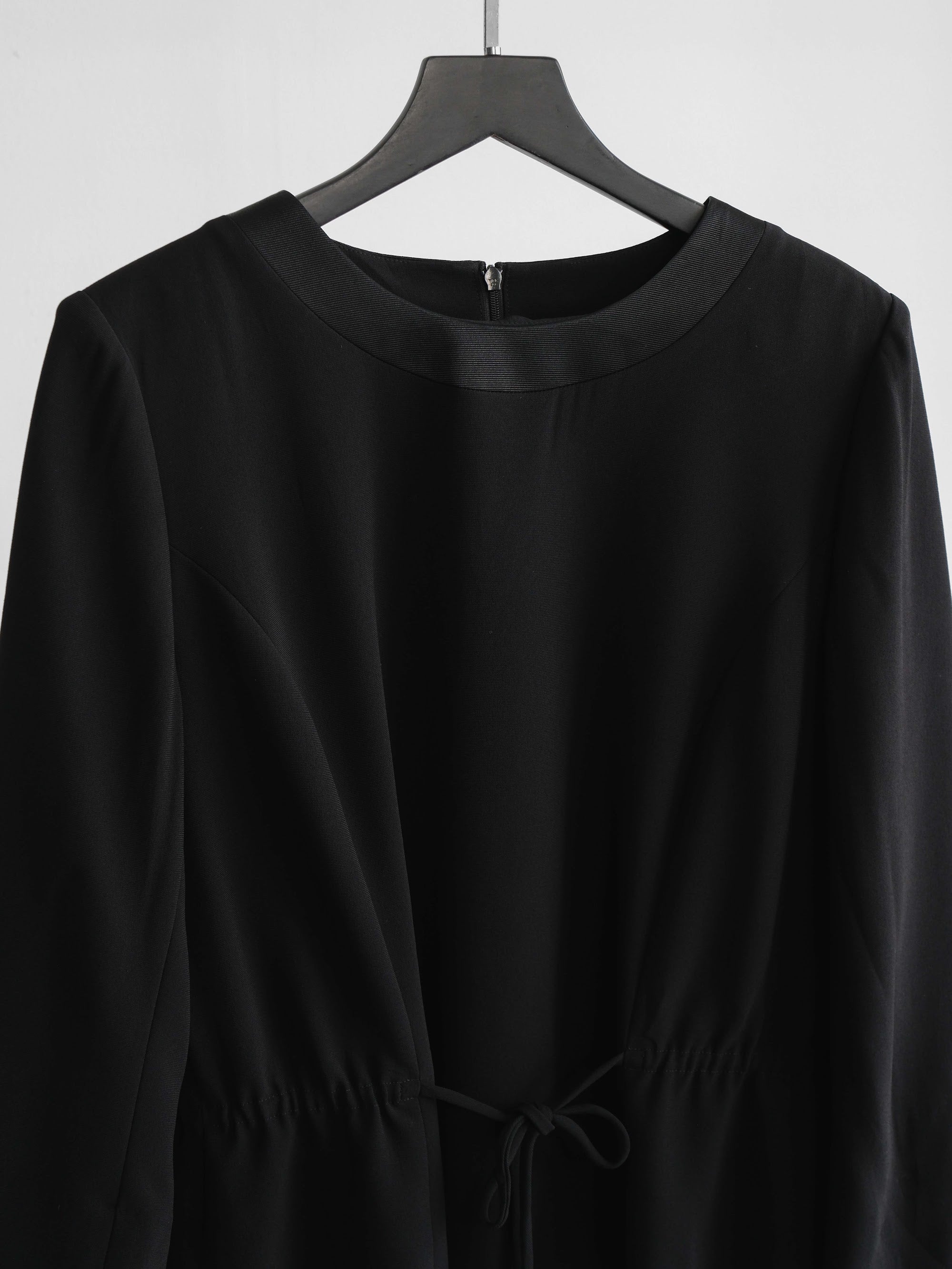 GIVENCHY BLACK " HI FORMAL "  LS T-SHIRT