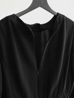 GIVENCHY BLACK " HI FORMAL "  LS T-SHIRT