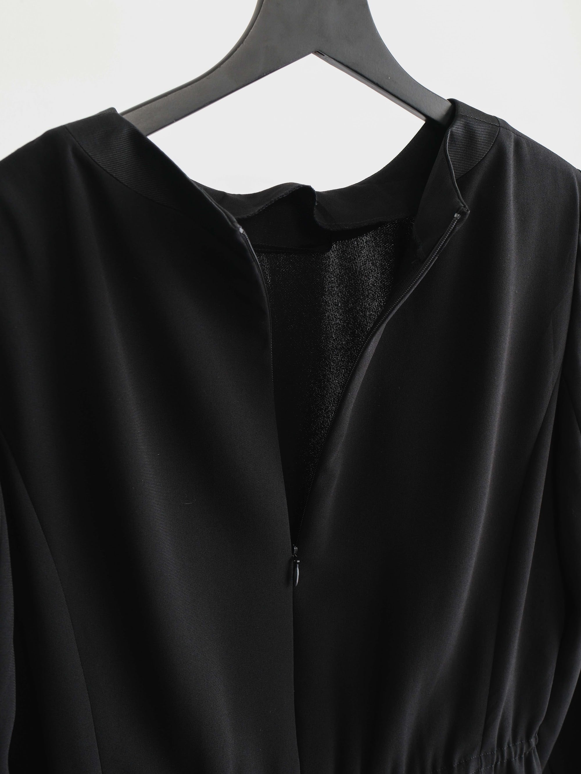 GIVENCHY BLACK " HI FORMAL "  LS T-SHIRT