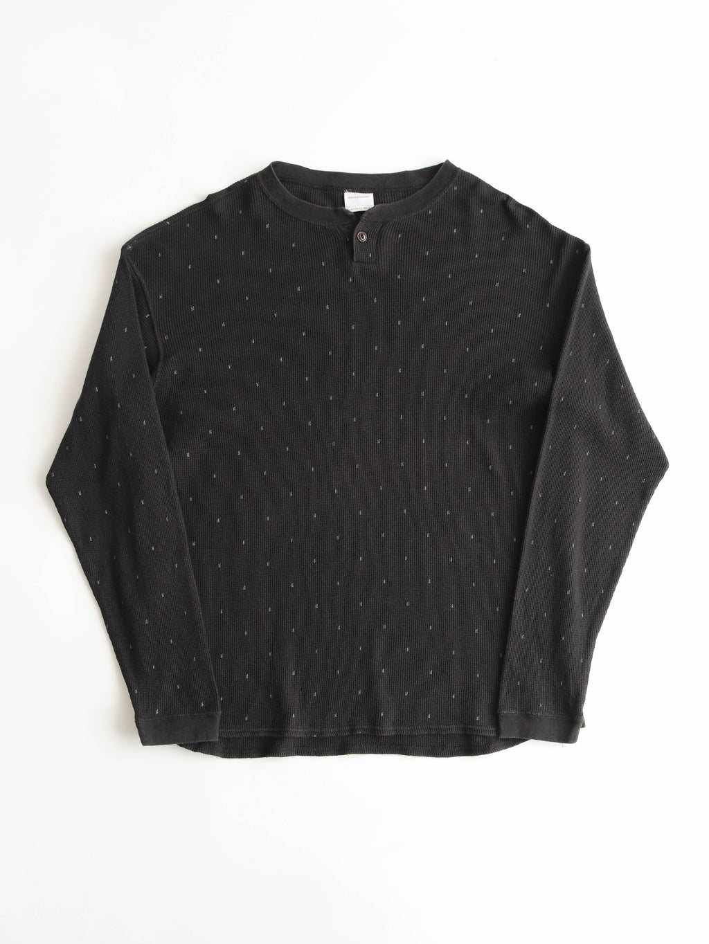 GOOD ENOUGH BLACK THERMAL LS T-SHIRT