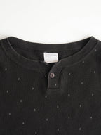 GOOD ENOUGH BLACK THERMAL LS T-SHIRT