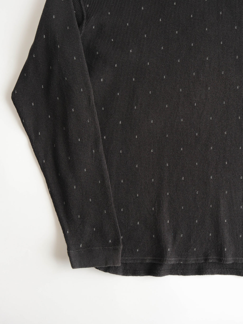 GOOD ENOUGH BLACK THERMAL LS T-SHIRT
