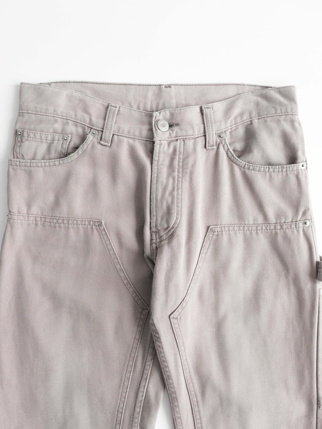 HELMUT LANG TAN DOUBLE KNEE JEANS