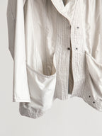 HIROKO KOSHINO GREY HIROKO BIS BLAZER JACKET