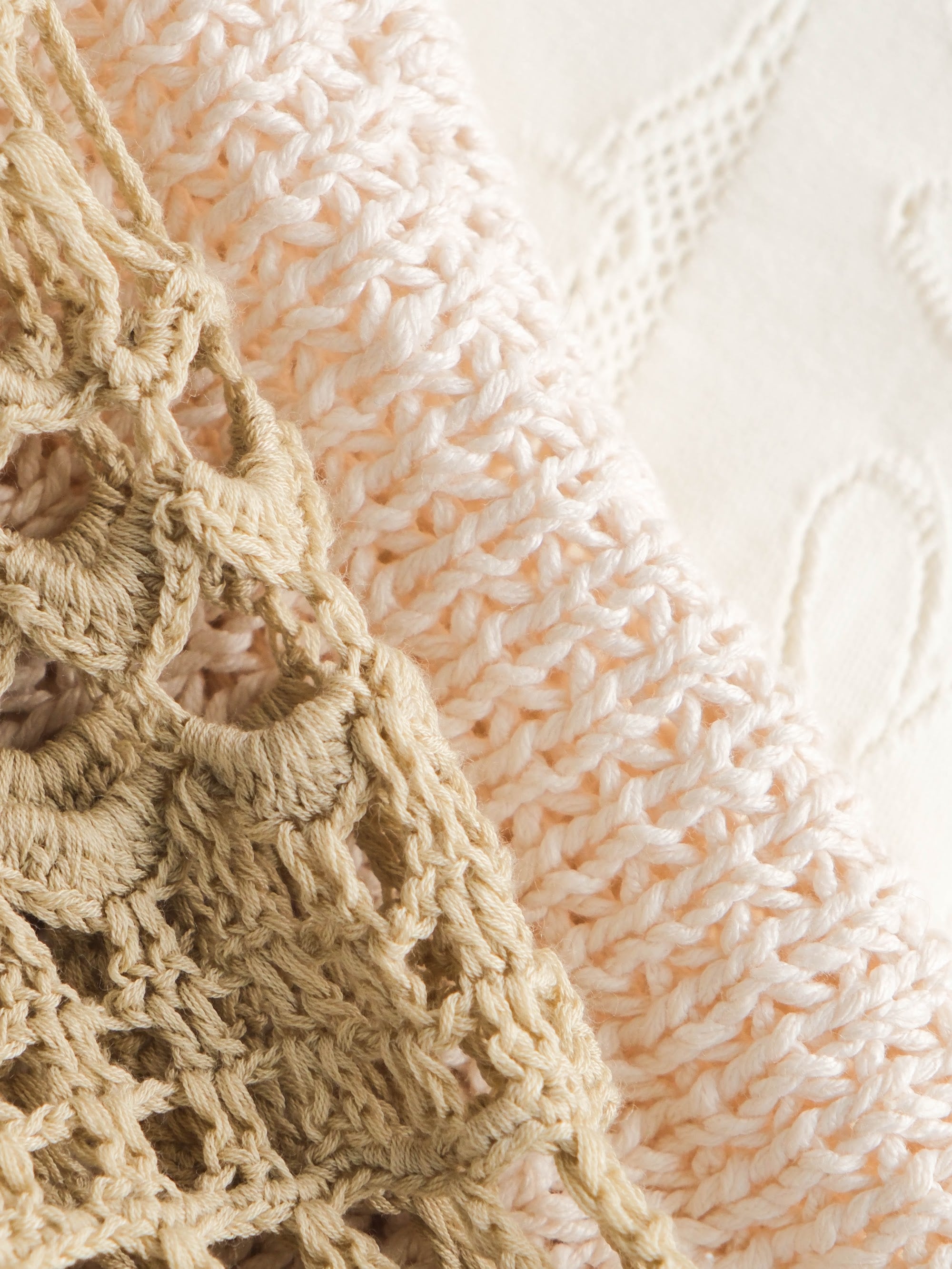 HIROKO KOSHINO LACE BEIGE HIROKO BIS KNIT CARDIGAN