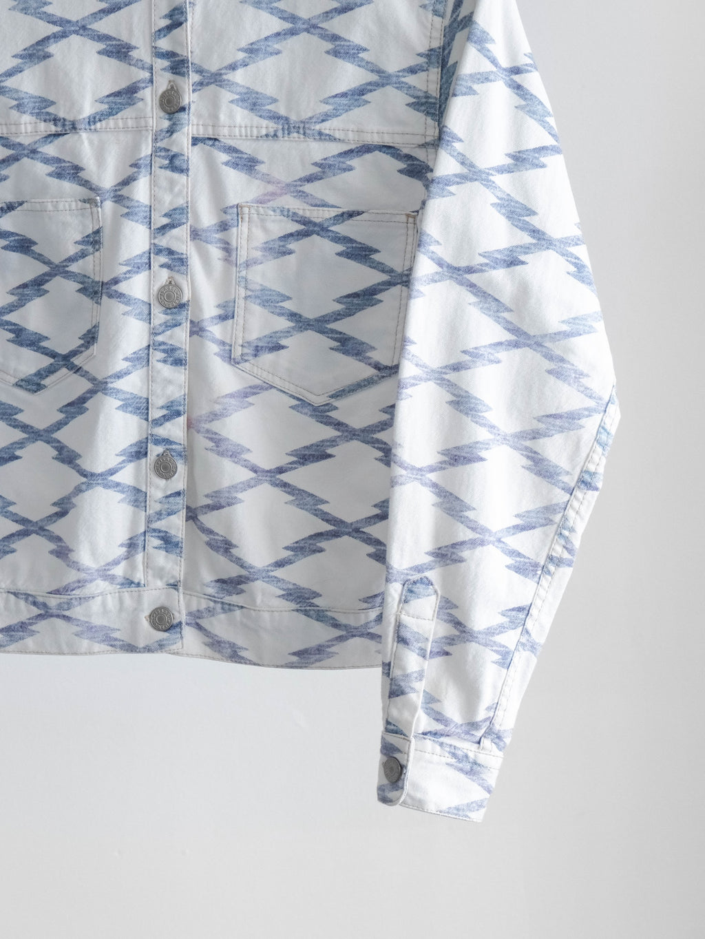 ISABEL MARANT GEOMETRIC DENIM ETOILE JACKET