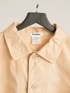 ISSEY MIYAKE EMBROIDERED BEIGE "PLANTATION" SHIRT JACKET