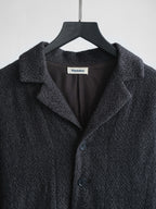 ISSEY MIYAKE NAVY "PLANTATION" BLAZER JACKET