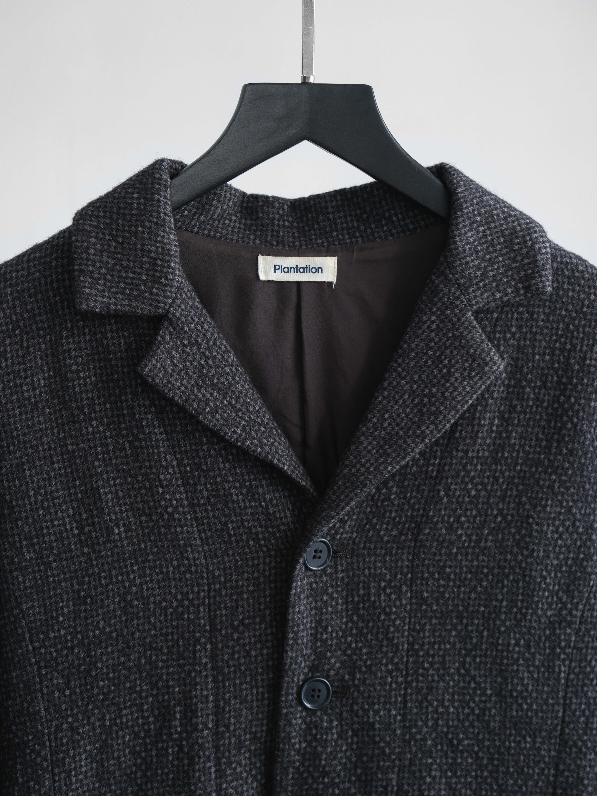 ISSEY MIYAKE NAVY "PLANTATION" BLAZER JACKET