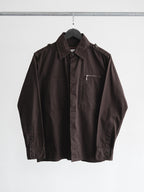 KATHARINE HAMNETT BROWN LS SHIRT