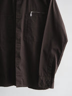 KATHARINE HAMNETT BROWN LS SHIRT
