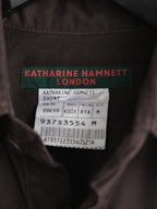 KATHARINE HAMNETT BROWN LS SHIRT