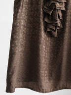 MARC JACOBS FLORAL BROWN " MARC " TANK TOP