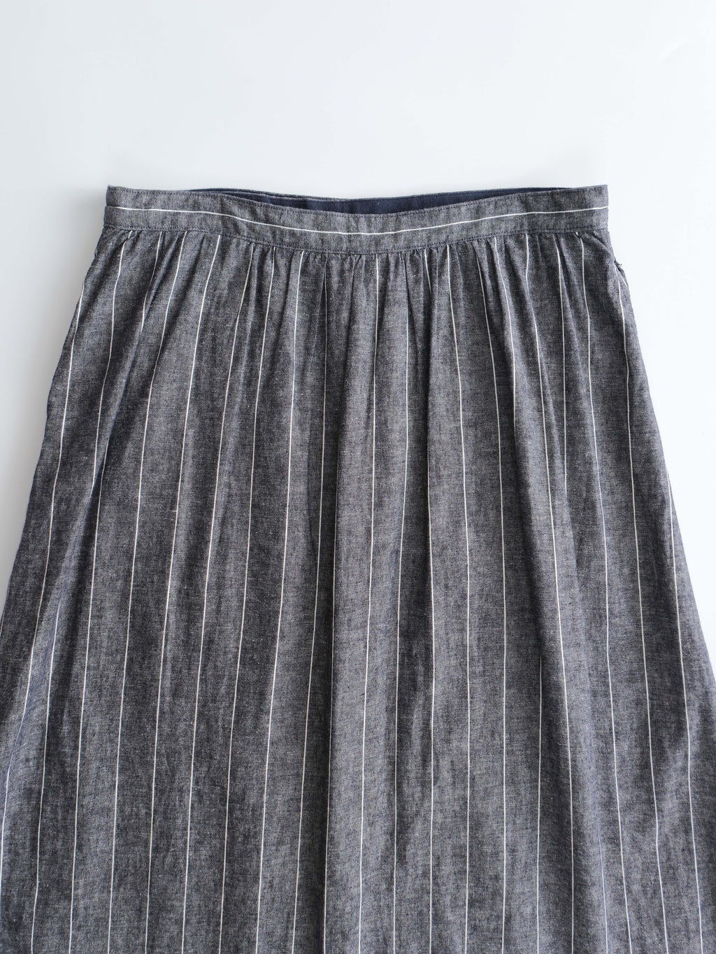 MARGERET HOWELL STRIPES GREY MHL SKIRT