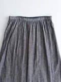 MARGERET HOWELL STRIPES GREY MHL SKIRT