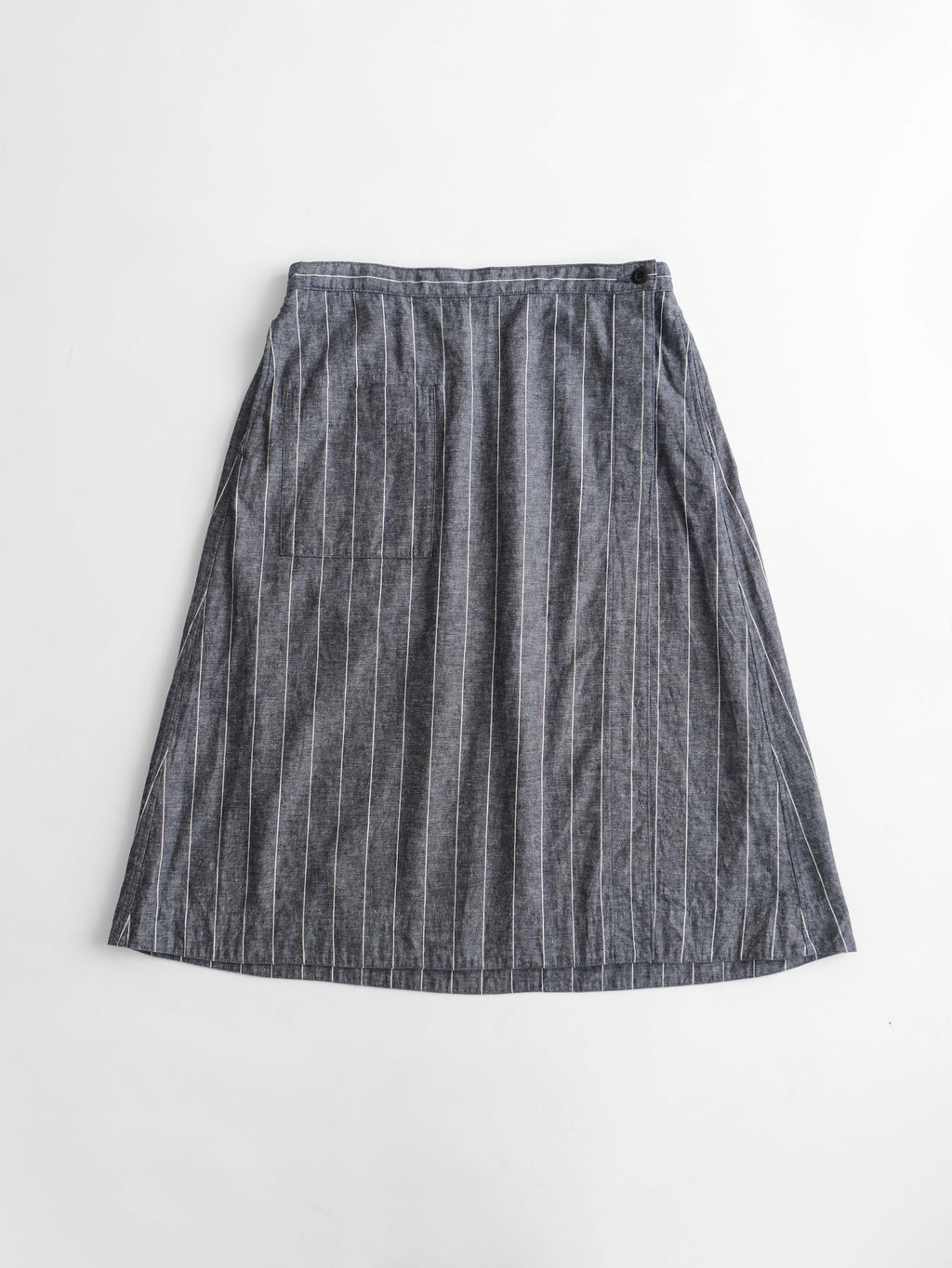 MARGERET HOWELL STRIPES GREY MHL SKIRT