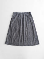 MARGERET HOWELL STRIPES GREY MHL SKIRT