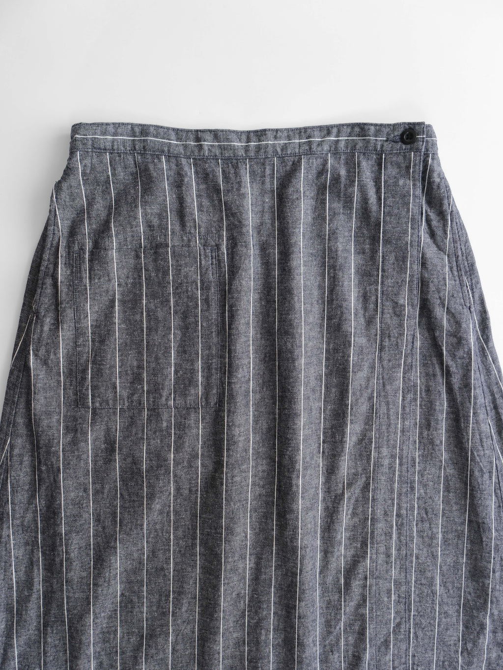 MARGERET HOWELL STRIPES GREY MHL SKIRT