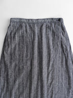 MARGERET HOWELL STRIPES GREY MHL SKIRT
