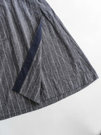 MARGERET HOWELL STRIPES GREY MHL SKIRT