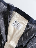 MARGERET HOWELL STRIPES GREY MHL SKIRT