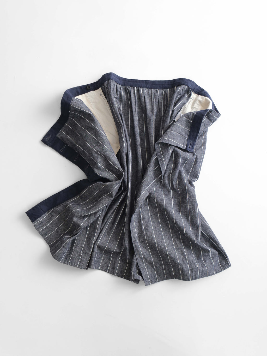 MARGERET HOWELL STRIPES GREY MHL SKIRT