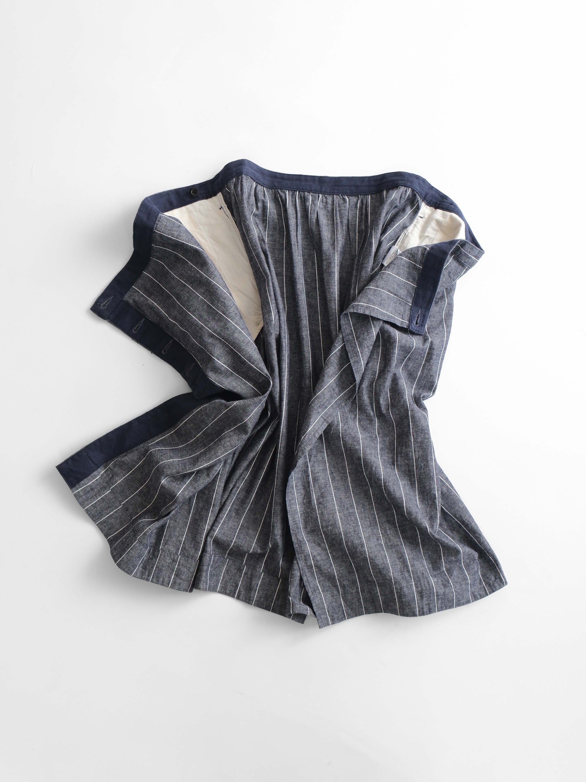 MARGERET HOWELL STRIPES GREY MHL SKIRT