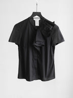 MAXMARA BLACK MADE IN ITALY T-SHIRT