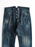 MFG EMBROIDERED LE JEAN DE JEANS
