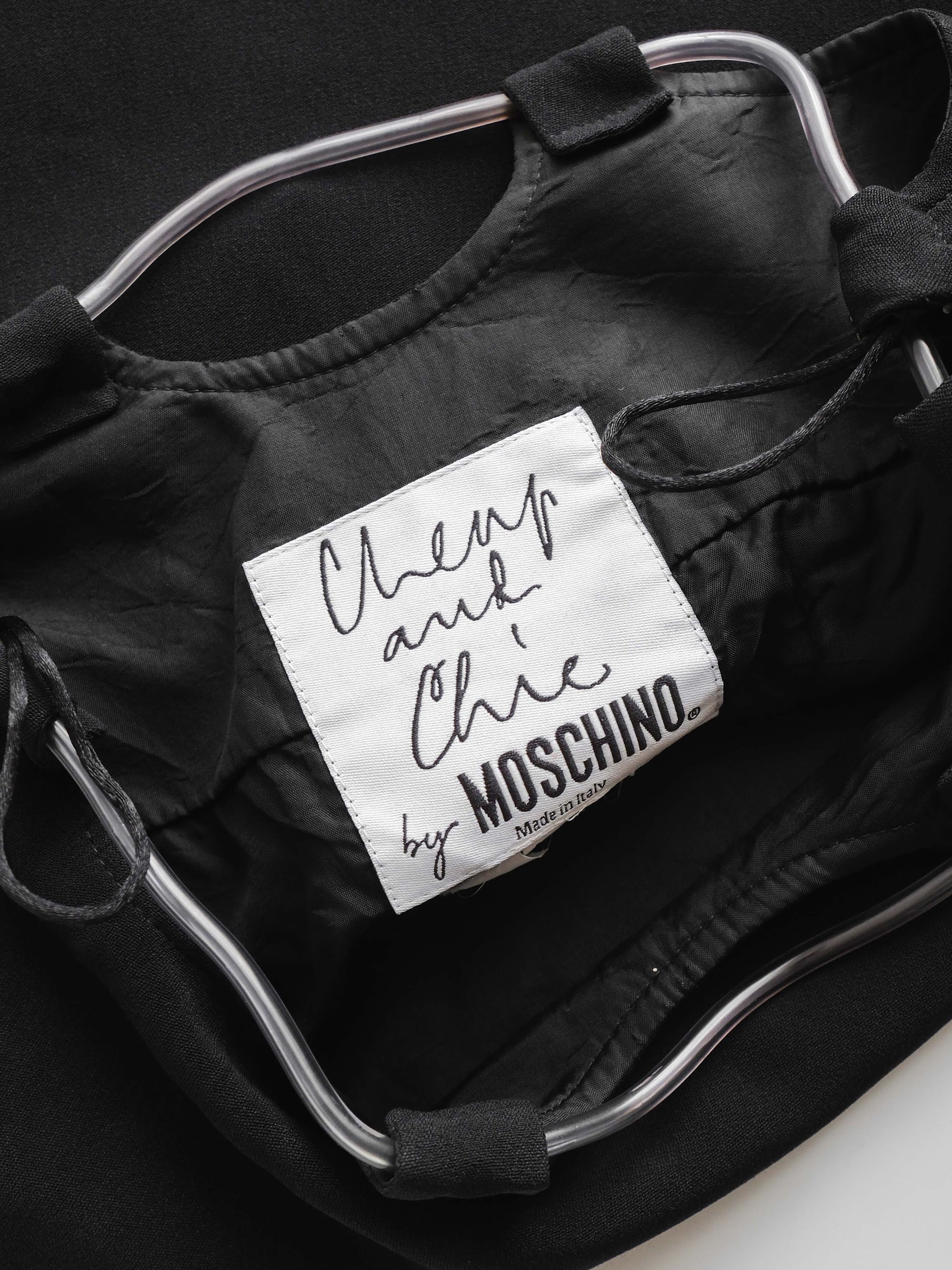 MOSCHINO BLACK CHEAP AND CHIC BRAND NEW SKIRT