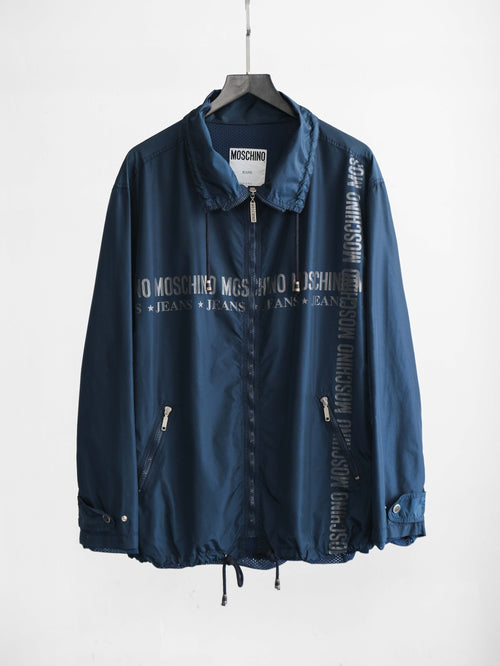 MOSCHINO NAVY JEANS/ NYLON JACKET