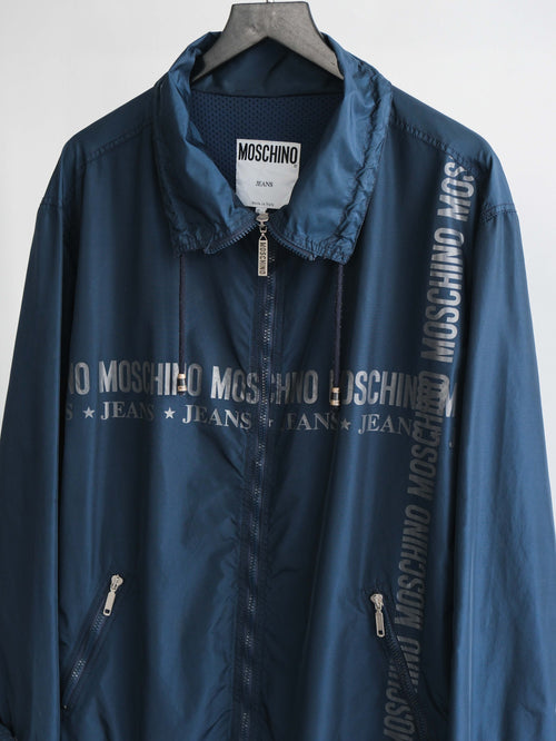 MOSCHINO NAVY JEANS/ NYLON JACKET