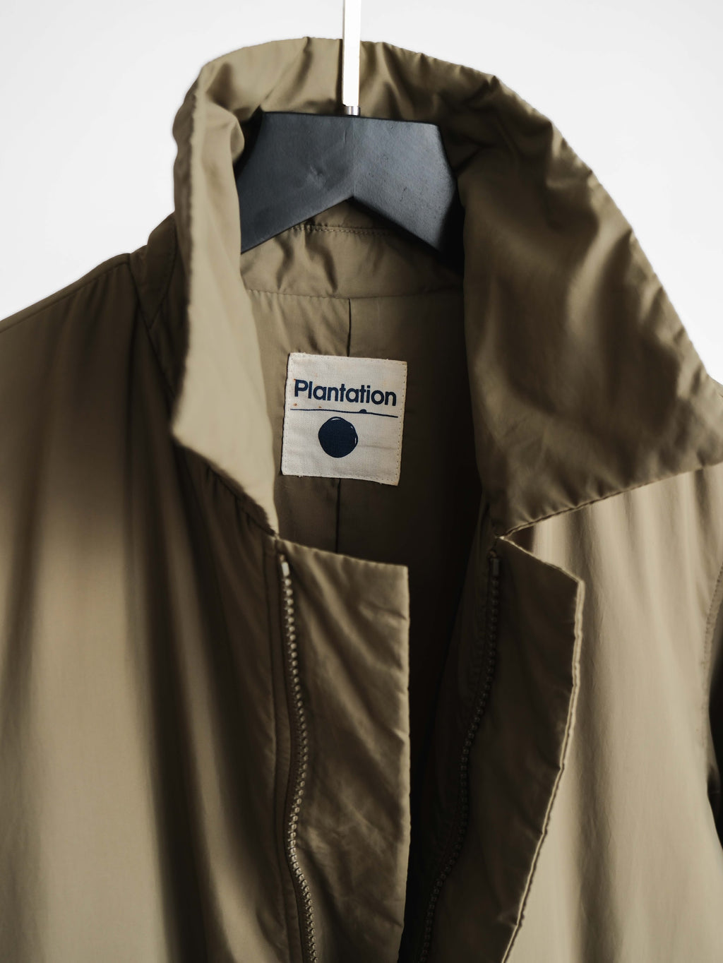 PLANTATION BEIGE NYLON JACKET