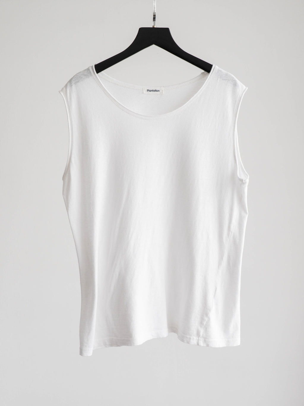 PLANTATION WHITE TANK TOP