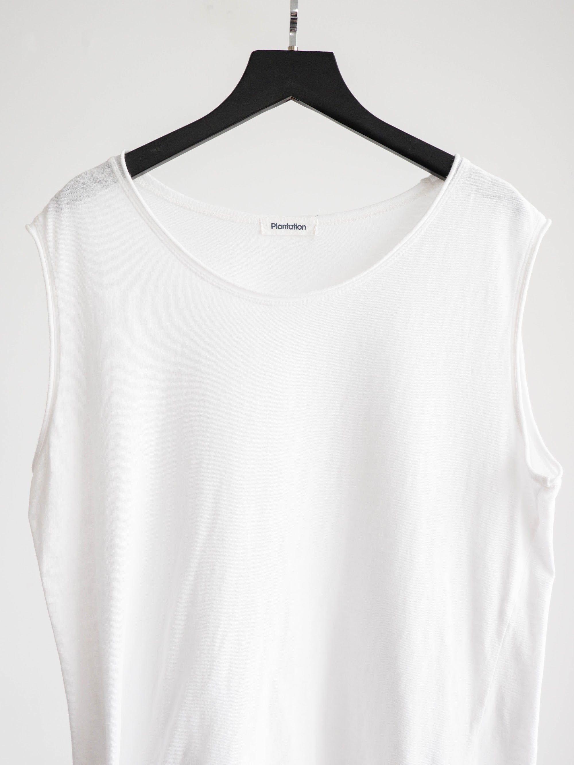 PLANTATION WHITE TANK TOP