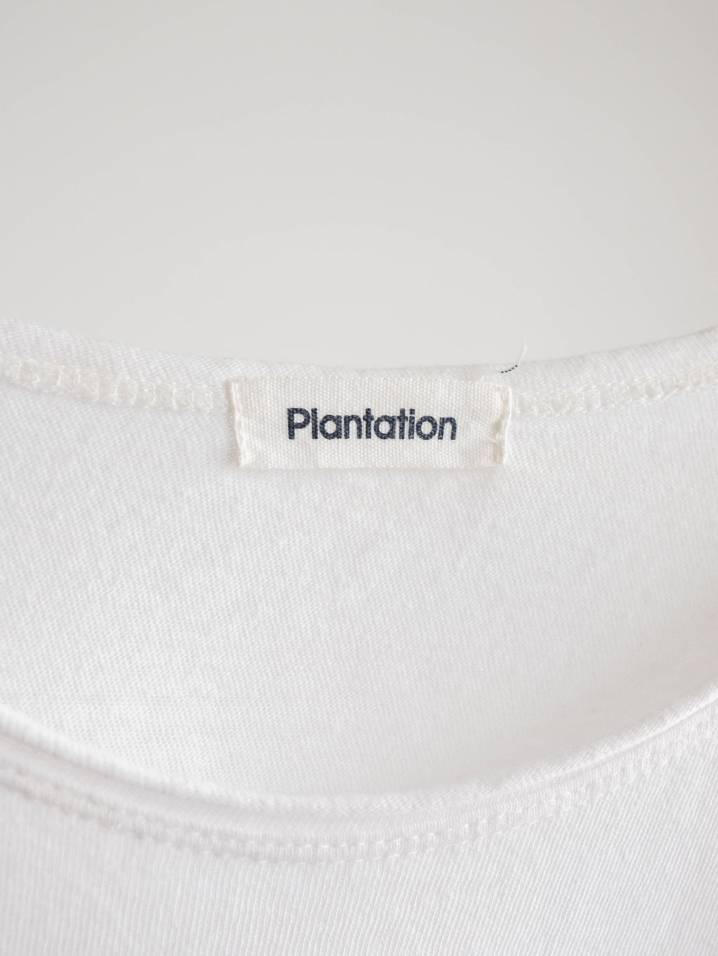 PLANTATION WHITE TANK TOP