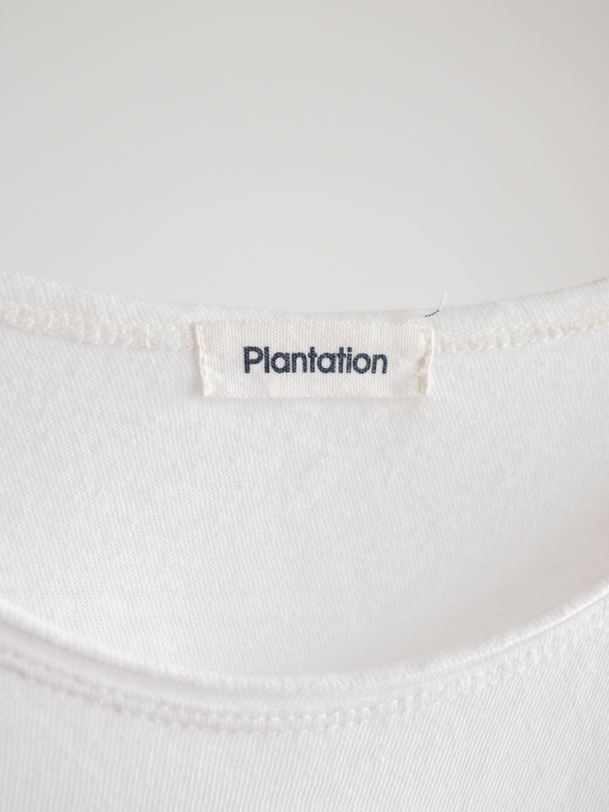 PLANTATION WHITE TANK TOP