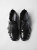 PRADA BLACK LEATHER DERBY SHOES