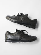 PRADA BLACK LOW TOP SHOES