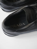 PRADA BLACK LOW TOP SHOES