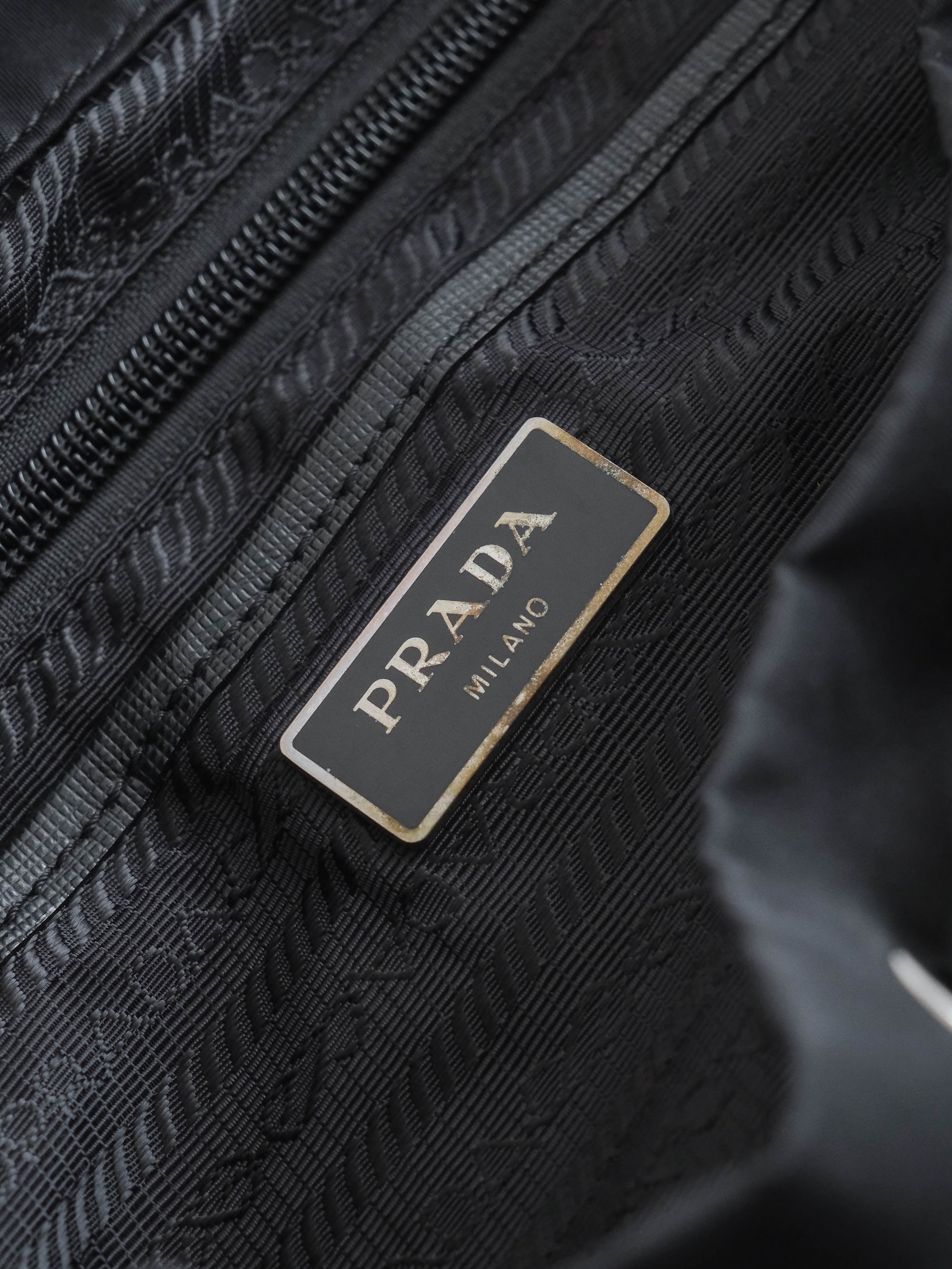 PRADA BLACK PACK BAG