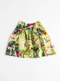 PRADA FLORAL GREEN RUNWAY 2007 SKIRT