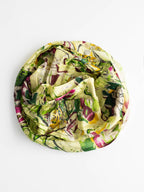 PRADA FLORAL GREEN RUNWAY 2007 SKIRT