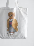 RALPH LAUREN CREAM POLO BEAR BAG