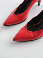 SAINT LAURENT RED HEELS SIZE 36,5