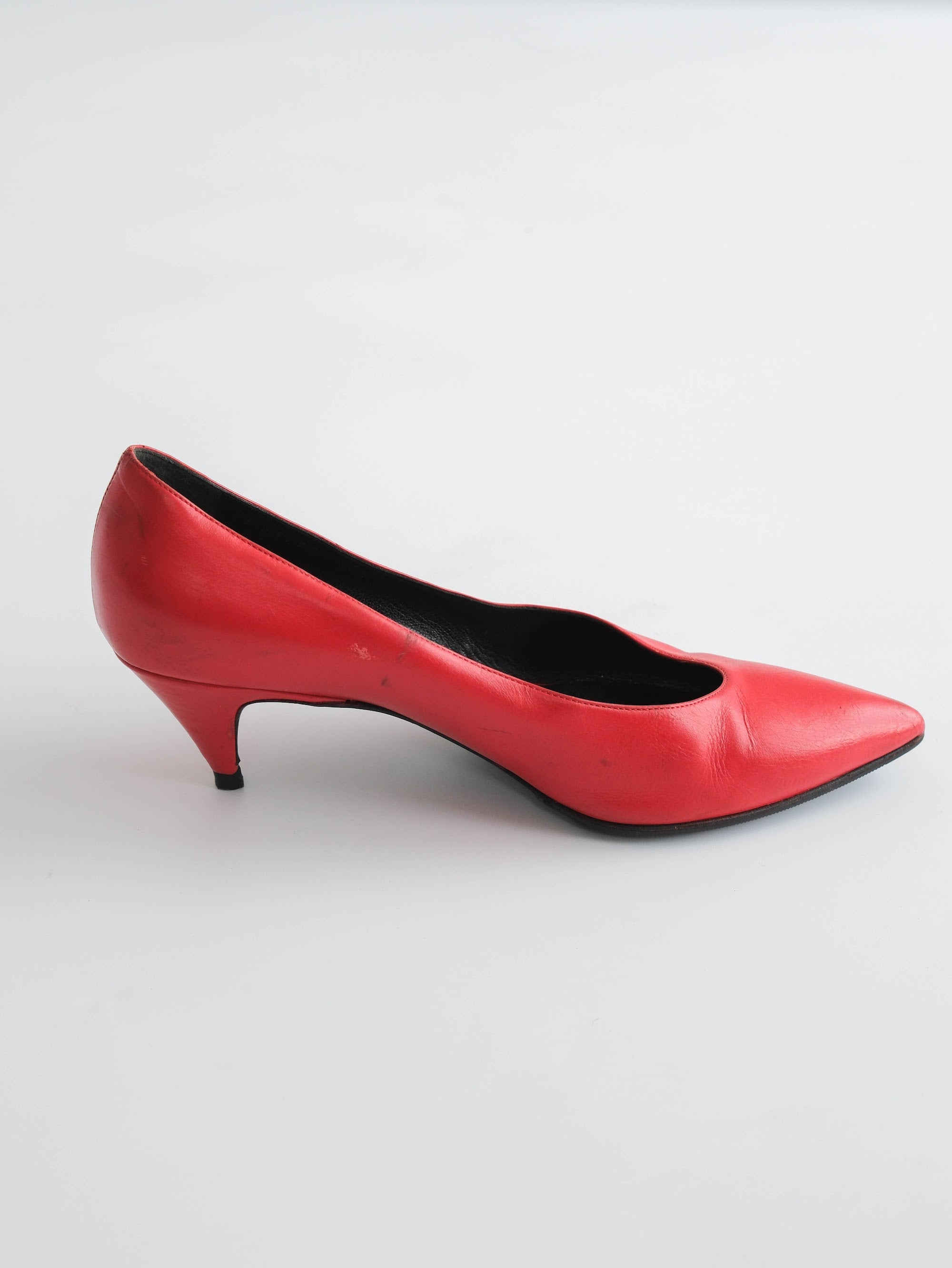 SAINT LAURENT RED HEELS SIZE 36,5