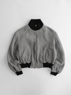 SS1999 YOHJI YAMAMOTO PLAID / TARTAN BLACK /WHITE Y'S REVERSIBLE JACKET