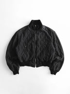 SS1999 YOHJI YAMAMOTO PLAID / TARTAN BLACK /WHITE Y'S REVERSIBLE JACKET