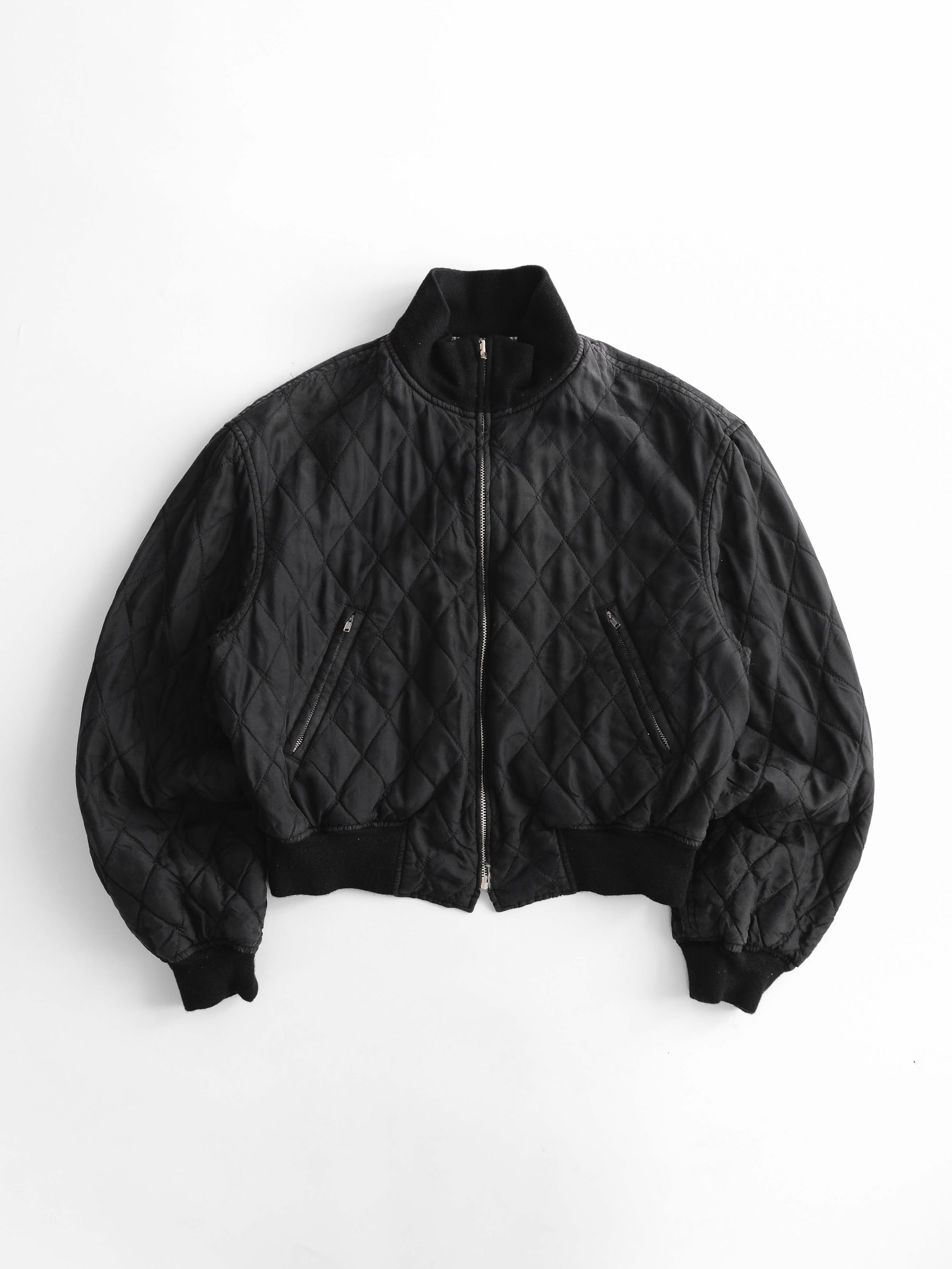 SS1999 YOHJI YAMAMOTO PLAID / TARTAN BLACK /WHITE Y'S REVERSIBLE JACKET